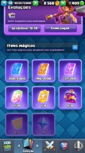 Conta Clash Royale -  8K Troféus | Torre 13 | 1.409 Gemas