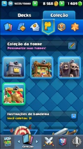 Conta Clash Royale -  8K Troféus | Torre 13 | 1.409 Gemas