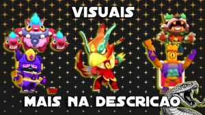 Conta Brawl Stars Top Valiosa (🔥 1 Hipercarga 🏆 13.3K)