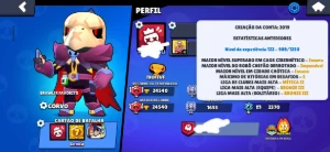 Conta brawl stars 2019