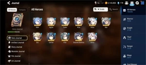 Epic Seven conta rank 67 9ml5 e limitados - Outros