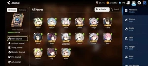 Epic Seven conta rank 67 9ml5 e limitados - Outros
