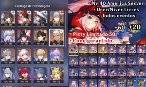 Contas Nivel Baixo - Honkai: Star Rail