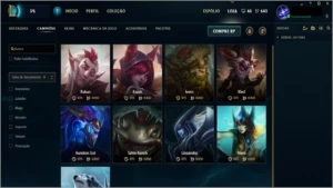 Conta de league of legends 50 skins LOL