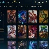 CONTA LOL 83 SKINS - League of Legends