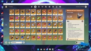 Genshin account lvl 55 Diluc, Tartaglia, Hutao, Klee and + - Genshin Impact