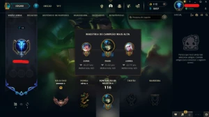 Conta League of Legends Full Acesso - 83 Champs e 282 Skins  LOL