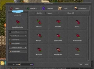 Vendo RP Lvl 232 - Tibia