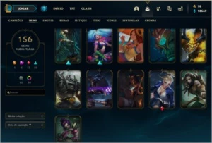 Conta lol todos os champs - League of Legends