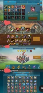 Conta 965 M  de poder pré  t5 falta pouco para liberar - Lords Mobile