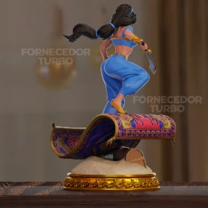 Princesa Jasmine 3D - Arquivo STL para impressão 3D - Outros