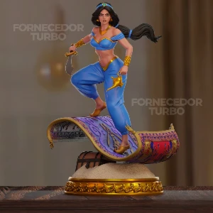 Princesa Jasmine 3D - Arquivo STL para impressão 3D - Outros