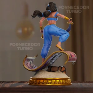 Princesa Jasmine 3D - Arquivo STL para impressão 3D - Outros