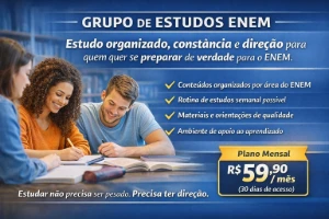 Rumo ao ENEM – Estudos - Premium