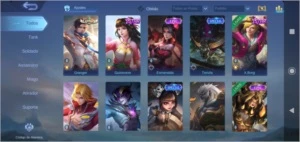 Conta TOP COMPLETA - Mobile Legends