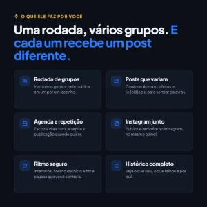 🤖 Robô Posta Sozinho em Grupos do Facebook e Instagram 🧩 - Outros