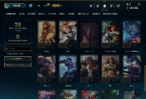 Esmeralda 2 com 35 Champs e 7 Skins - League of Legends LOL