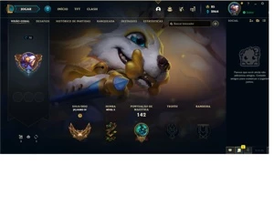 CONTA FIZZ DOGUINHO PRESTIGIO - League of Legends LOL