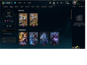 CONTA FIZZ DOGUINHO PRESTIGIO - League of Legends LOL