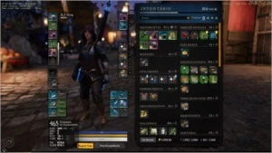 Conta NW 277 horas de jogo upando JOB - New World