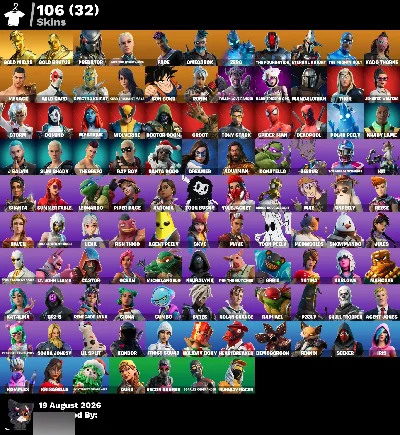 Conta de fortnite com demongorgon