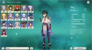 Genshin Impact - Xiao + Lança de Jade + Ganyu