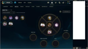 Conta nível 30 unranked com 4 skins - League of Legends LOL