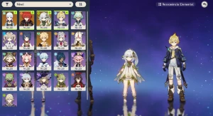 AR35 - Ayaka + BIS + Nahida + Diluc + Amos (Ganyu) - Genshin Impact