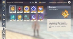 AR 35 Tartaglia/Childe com arco estrela invernal + 12k primo - Genshin Impact