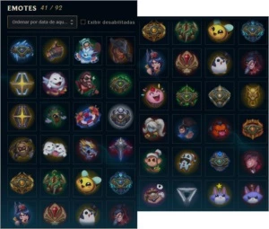 Vendo Conta League Of Legends Br Elo Gold+ Com 108 Skins LOL