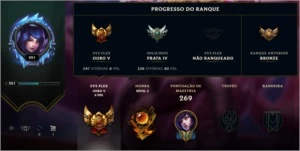 Vendo Conta League Of Legends Br Elo Gold+ Com 108 Skins LOL