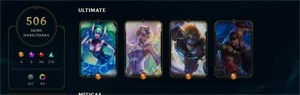 Conta lol 500 skins - League of Legends