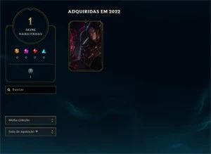 Conta mestre smurf , 63% winrate - League of Legends LOL