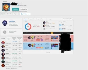 CONTA DIAMANTE 2 - - League of Legends LOL