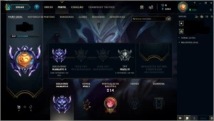 CONTA DIAMANTE 2 - - League of Legends LOL