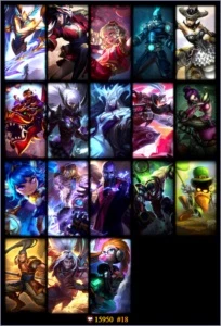 CONTA DIAMANTE 2 - - League of Legends LOL