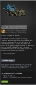 P90 | Facility Negative - CSGO - Counter Strike