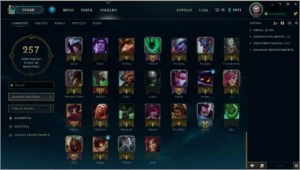 Conta D5 com varios champs 150 reais - League of Legends LOL