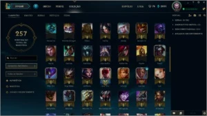 Conta D5 com varios champs 150 reais - League of Legends LOL