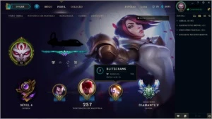 Conta D5 com varios champs 150 reais - League of Legends LOL