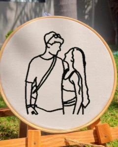 Retrato Bordado Personalizado