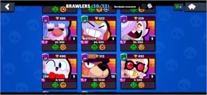 conta de Brawl stars