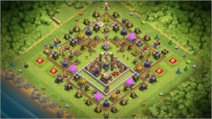 Clã lvl 12 Clash of clans, cv11 semi-full e cv12 rushada.