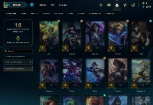 Conta PLATINA 4 - Win 68% - LOL (league of legends) ELOMOON