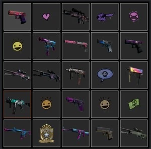 Conta Steam/ CS 4.6K horas / 7 anos / Nível 23 + jogos+skins - Counter Strike