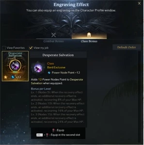 CONTA LOST ARK BARD 1505 KAZEROS SA + 5 ALTS BUILDADOS