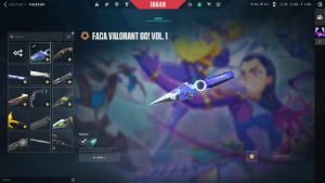 Conta de valorant imortal episodio 8 com 20 skins de vandal