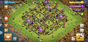 Conta cv 10 Clash of clans