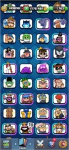 Conta ClashRoyale FULL cash todas lv 13, gemas, gold e mais - Clash Royale