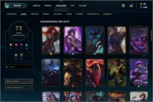 Conta de lol d4 com 3 skins utimate - League of Legends